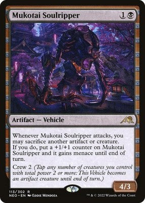 Mukotai Soulripper NEO 113 NM Magic: The Gathering