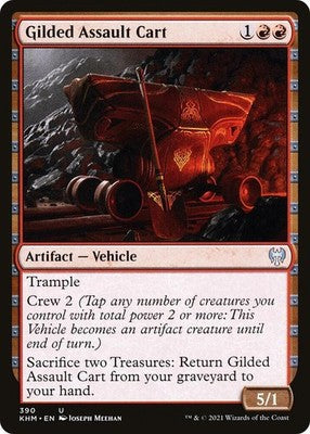 Gilded Assault Cart KHM 390 NM Magic: The Gathering