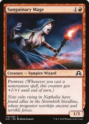 Sanguinary Mage SOI 178 NM Magic: The Gathering