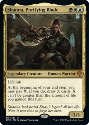 Shanna, Purifying Blade DMU 218 NM Magic: The Gathering