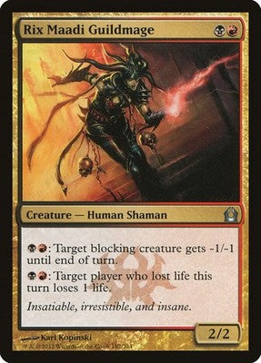 Rix Maadi Guildmage RTR 192 NM Magic: The Gathering