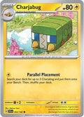 Charjabug 052/142 SV07: Stellar Crown Reverse Holofoil Pokémon TCG
