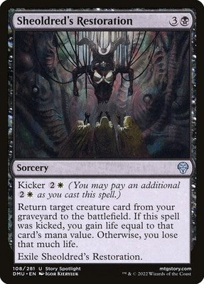 Sheoldred's Restoration DMU 108 NM Magic: The Gathering