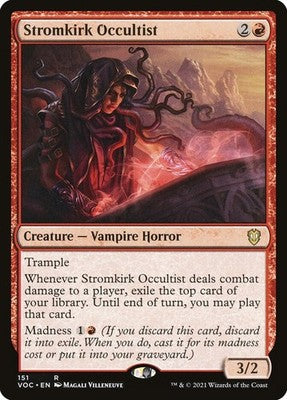 Stromkirk Occultist VOC 151 NM Magic: The Gathering