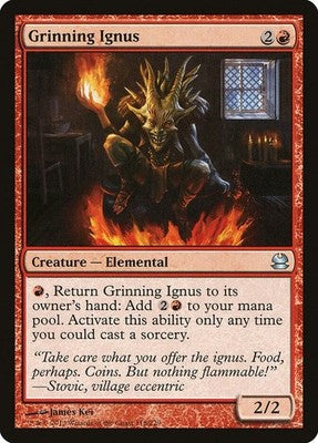 Grinning Ignus MMA 118 LP Magic: The Gathering