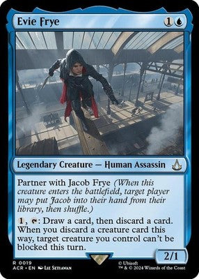 Evie Frye ACR 19 NM Magic: The Gathering
