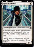 Agent Maria Hill 2 Uncommon Marvel Super Heroes Magic: The Gathering Near Mint