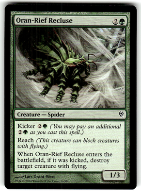 Oran-Rief Recluse Duel Decks: Jace vs. Vraska 54 C Magic: The Gathering