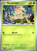 Shroomish Scarlet & Violet Base Set 003/198 Common Pokémon — English Near Mint