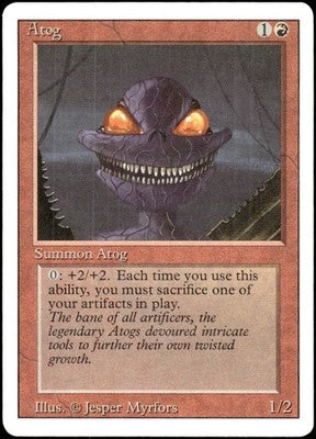 Atog Revised Edition C Magic: The Gathering Lightly Played