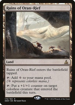 Ruins of Oran-Rief OGW 176 NM Magic: The Gathering