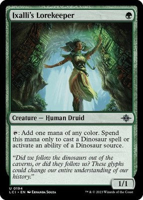 Ixalli's Lorekeeper LCI 194 NM Magic: The Gathering