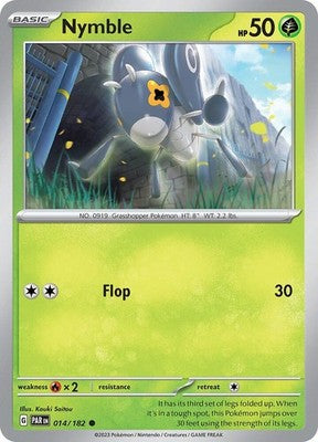 Nymble 014/182 SV04: Paradox Rift Pokémon TCG