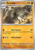 Graveler 075/165 SV: Scarlet & Violet 151 Reverse Holofoil Pokémon TCG
