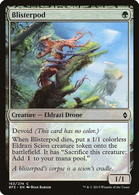 Blisterpod BFZ 163 NM Magic: The Gathering