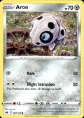 Aron Crown Zenith 087/159 Common Pokémon — English Lightly Played