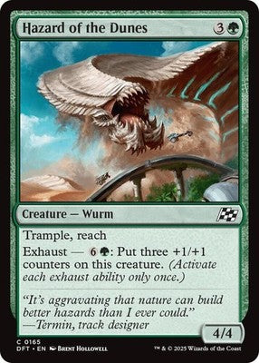Hazard of the Dunes DFT 165 Foil NM Magic: The Gathering
