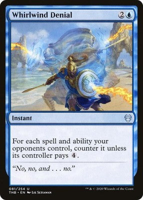 Whirlwind Denial THB 81 NM Magic: The Gathering