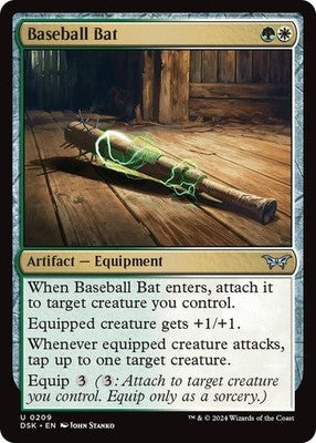Baseball Bat DSK 209 NM Magic: The Gathering