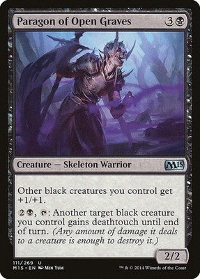 Paragon of Open Graves M15 111 NM Magic: The Gathering