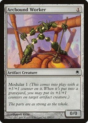 Arcbound Worker DST 104 LP Magic: The Gathering