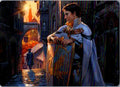 Dennick, Pious Apprentice Art 58 Art Series: Innistrad: Midnight Hunt MTG NM