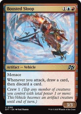 Boosted Sloop DFT 190 NM Magic: The Gathering