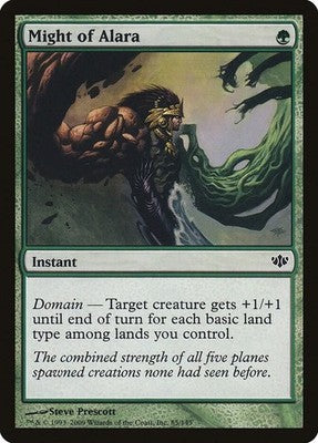 Might of Alara CON 85 NM Magic: The Gathering
