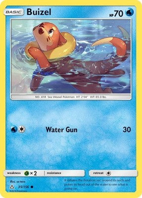 Buizel 35/156 SM - Ultra Prism Pokémon TCG