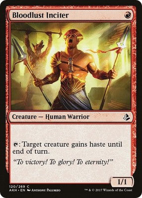Bloodlust Inciter AKH 120 NM Magic: The Gathering