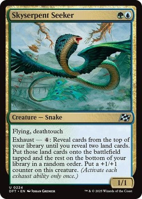 Skyserpent Seeker DFT 224 NM Magic: The Gathering