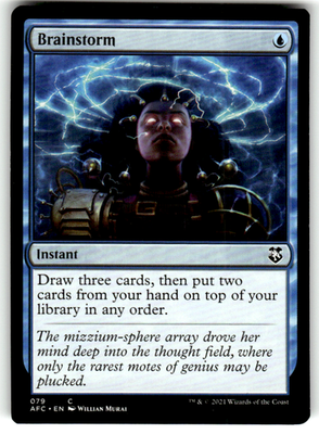 Brainstorm Commander: Adventures in the Forgotten Realms 79 C Near Mint