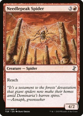 Needlepeak Spider TSR 177 NM Magic: The Gathering