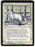 Arctic Foxes Ice Age C Magic: The Gathering Lightly Played