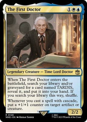 The First Doctor WHO 128 NM Magic: The Gathering