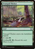 Tranquil Thicket DDU 29 NM Magic: The Gathering
