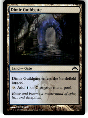 Dimir Guildgate Gatecrash 241 C Magic: The Gathering Near Mint