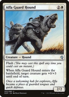 Affa Guard Hound DDP 2 NM Magic: The Gathering