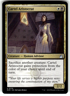 Cartel Aristocrat Ravnica Remastered 170 U Magic: The Gathering Near Mint