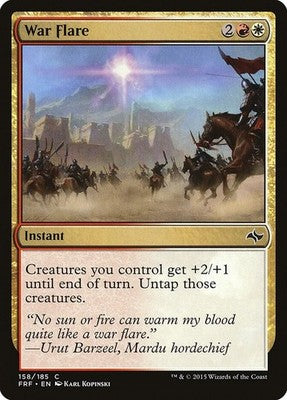 War Flare FRF 158 NM Magic: The Gathering