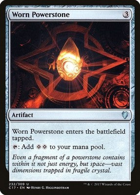 Worn Powerstone C17 232 NM Magic: The Gathering