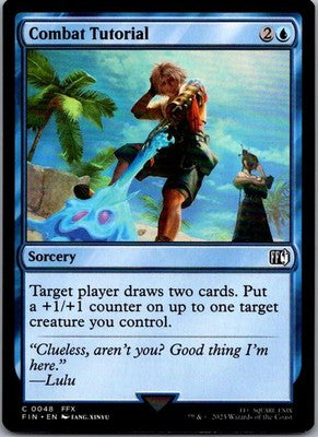 Combat Tutorial 48 Common FINAL FANTASY Magic: The Gathering Near Mint