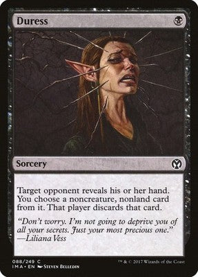 Duress IMA 88 NM Magic: The Gathering