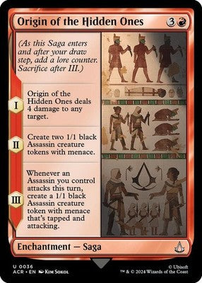 Origin of the Hidden Ones ACR 36 Foil NM Magic: The Gathering