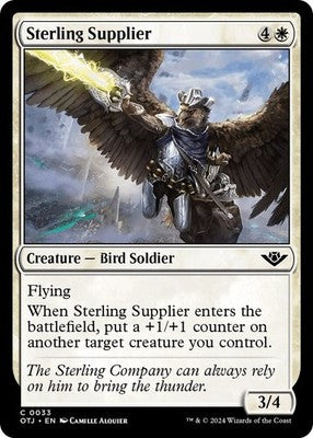 Sterling Supplier OTJ 33 Foil NM Magic: The Gathering