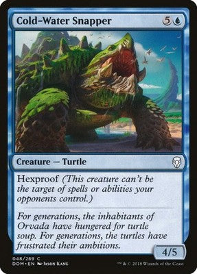 Cold-Water Snapper DOM 48 NM Magic: The Gathering
