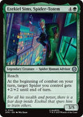 Ezekiel Sims, Spider-Totem SPM 100 Foil NM Magic: The Gathering