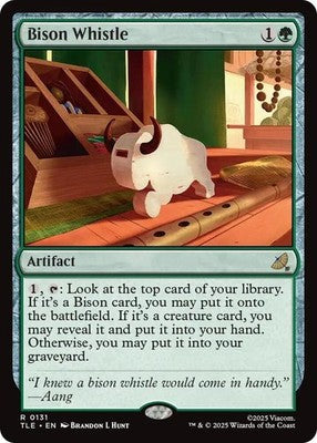 Bison Whistle TLE 131 NM Magic: The Gathering