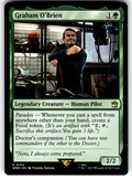 Graham O'Brien Universes Beyond: Doctor Who 104 R Magic: The Gathering Near Mint