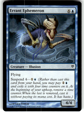 Errant Ephemeron Duel Decks: Jace vs. Vraska 20 C Magic: The Gathering Near Mint